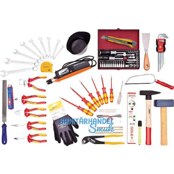 Werkzeugsatz f�r den Elektriker 86-teilig