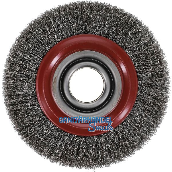 OSBORN Rundb�rste mit Bohrung 200 x 30 x 31,75 mm rostfreier Stahldraht gewellt