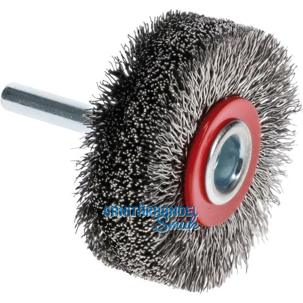 OSBORN Rundb�rste mit Schaft 50 x 17 x 6 mm Stahldraht