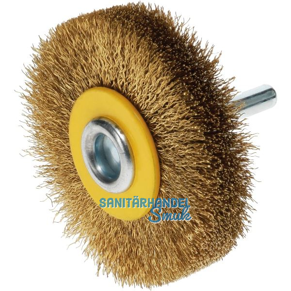 OSBORN Rundb�rste mit Schaft 60 x 18 x 6 mm Messing