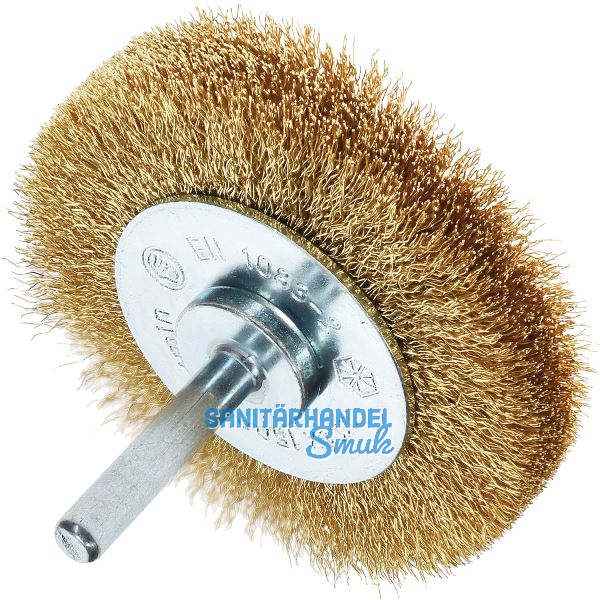 OSBORN Rundb�rste mit Schaft 70 x 18 x 6 mm Messing