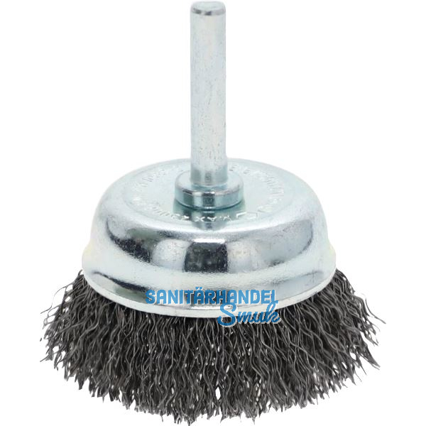 OSBORN Topfb�rste mit Schaft 50 x 17 x 6 mm rostfreier Stahldraht