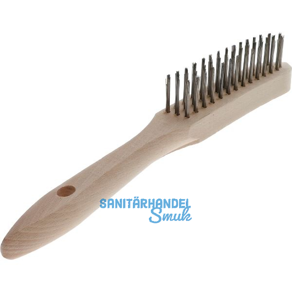 OSBORN Hand-Drahtb�rste 3-reihig Stahldraht