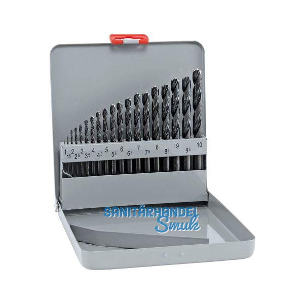 MAYKESTAG Bohrer-Kassette DIN338RN HSS � 1-10 mm 19-teilig