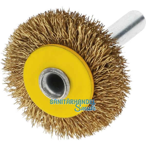 OSBORN Rundb�rste mit Schaft 30 x 9 x 6 mm Messing