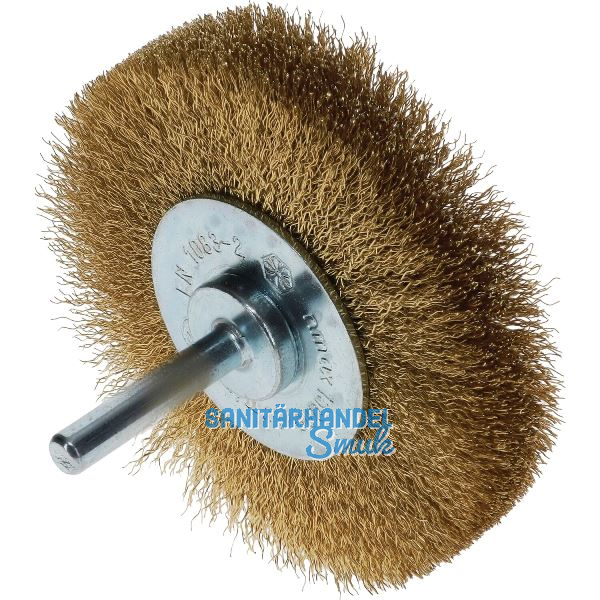 OSBORN Rundb�rste mit Schaft 80 x 19 x 6 mm Messing