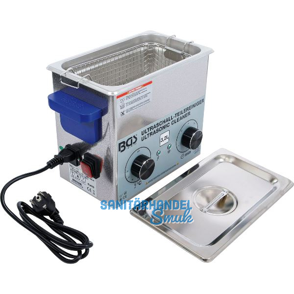 BGS Ultraschall-Teilereiniger 40kHz 3,2l