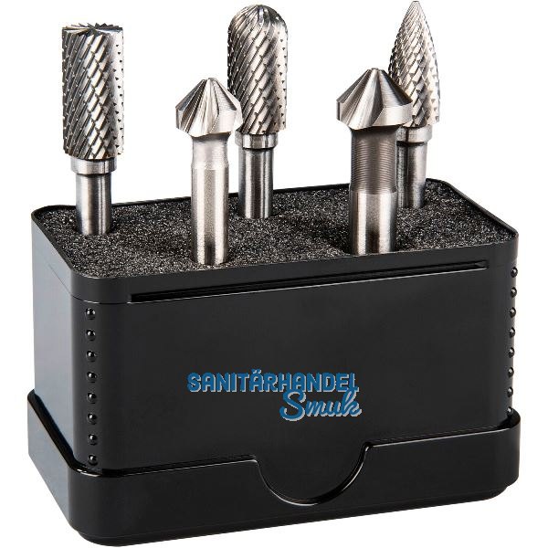 ALPEN Kombiset Fr�sstift/Kegelsenker 5-teilig