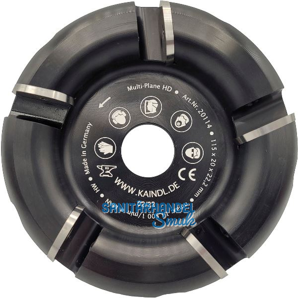 KAINDL Fr�sscheibe Multi-Plane 115 x 20 x 22,2 mm