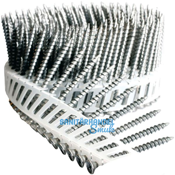 ALSAFIX Nagelschraube L�nge 35 mm FasCoat Kunststoffgebunden 16 Grad