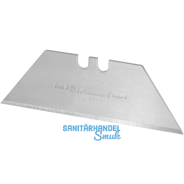 STANLEY Trapezklinge ungelochte Ausf�hrung Type 1992 Klingenl�nge 62 mm - 10 ST