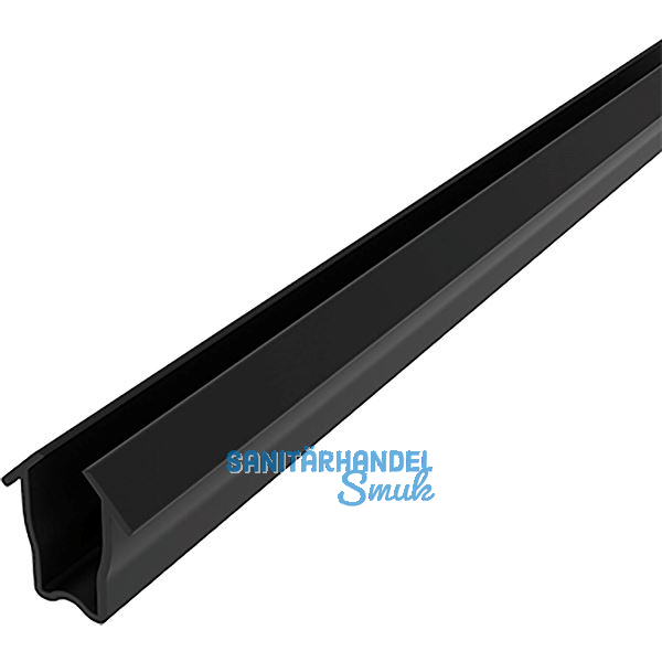 FATH Einfassprofil schwarz 20 m Nut 8