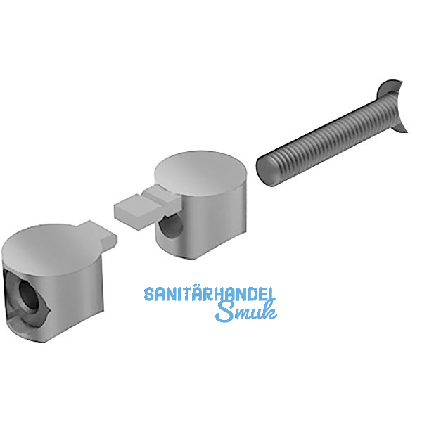 FATH Uni-Sto�verbinder I Zinkdruckguss Nut 8