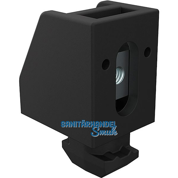 FATH Fl�chenhalteblock Uni 25 schwarz Nut 8