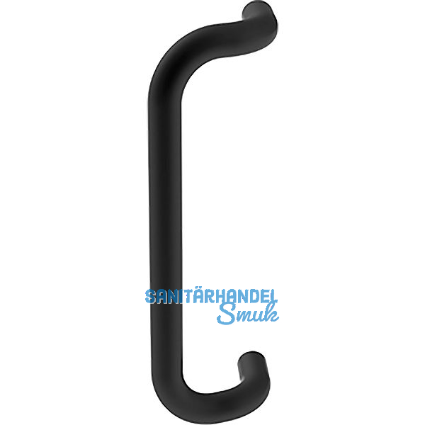 FATH Handgriff Aluminium gebogen 120 mm schwarz