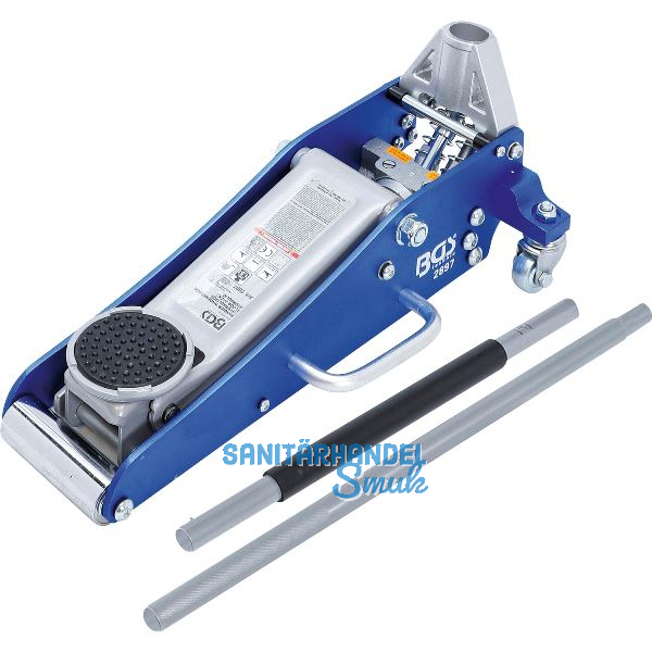 BGS Hydraulischer Rangier-Wagenheber aus Aluminium und Stahl 1,5T