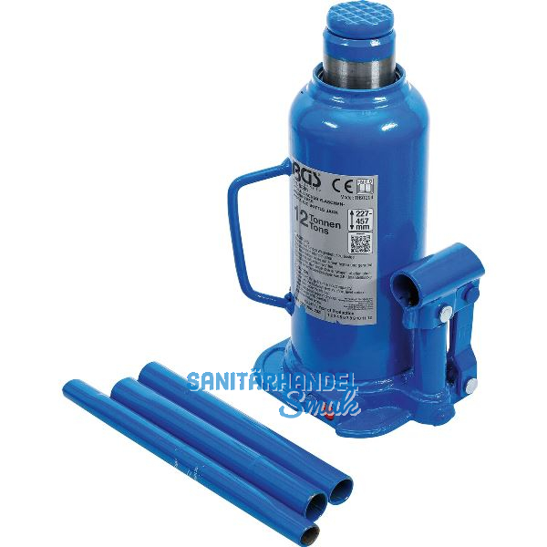 BGS Hydraulischer Flaschenwagenheber 12T