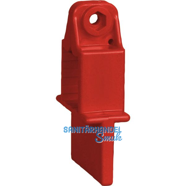 IQ-TOOLS Distanzhalter f�r Dielenzwinge Abstand 4 mm rot 10 St�ck