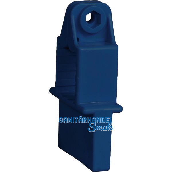 IQ-TOOLS Distanzhalter f�r Dielenzwinge Abstand 6 mm hellblau 10 St�ck