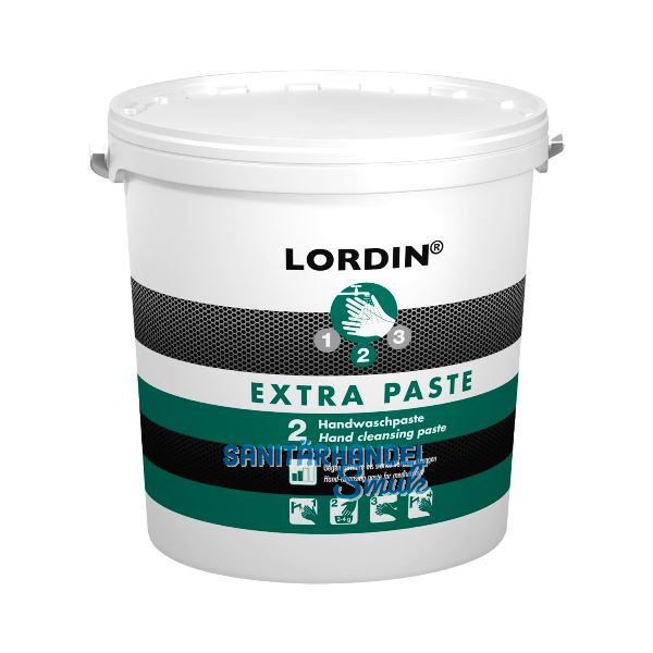 LORDIN Handwaschpaste Extra Paste 10L Eimer f. mittlere bis starke Verschmutzung