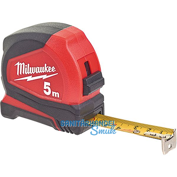 MILWAUKEE Rollbandma� 5 m x 25 mm EG-Pr�fzeichen Genauigkeit II