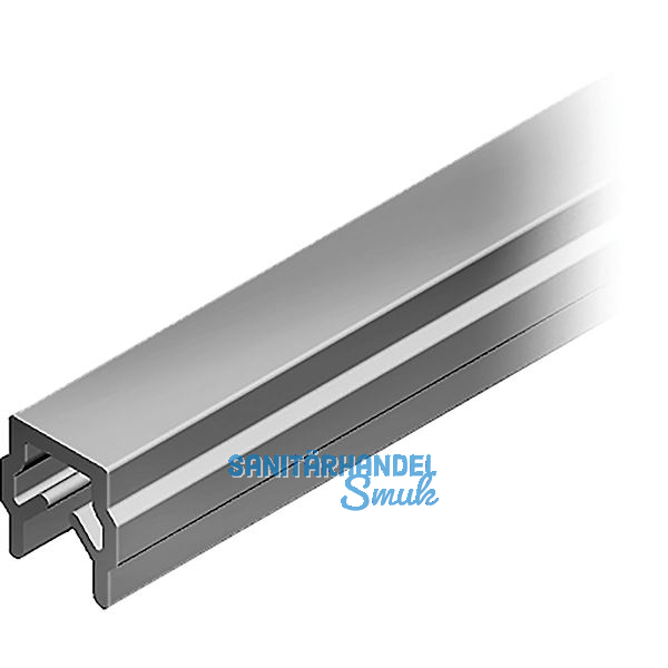 FATH Abdeck- und Einfassprofil schwarz 2000 mm Nut 5