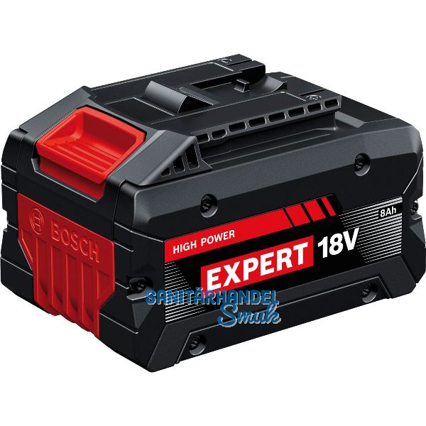 BOSCH Akku / Ersatzakku EXBA 18 Volt / 8,0 Ah (IEC) Li-Ion