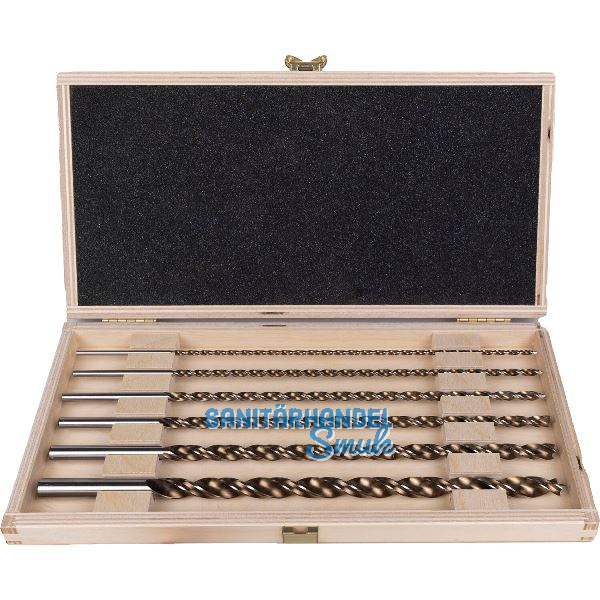 ALPEN Holzspiralbohrer-Kassette Timber Twist � 3-10 mm 6-teilig