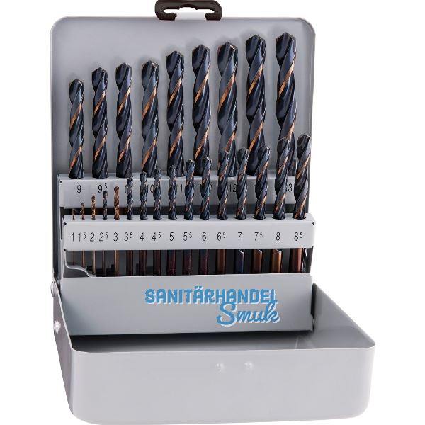 ALPEN Bohrer-Kassette Sprint Master KM25 DIN338RN HSS �1-13 mm 25-teilig