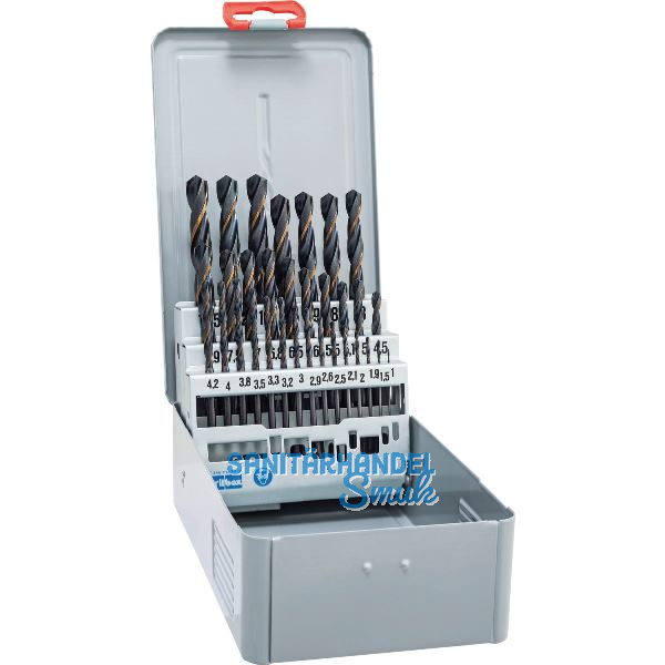 ALPEN Bohrer-Kassette KM32 DIN338RN HSS � 1-10,5 mm + Kernlochbohrer 32-teilig