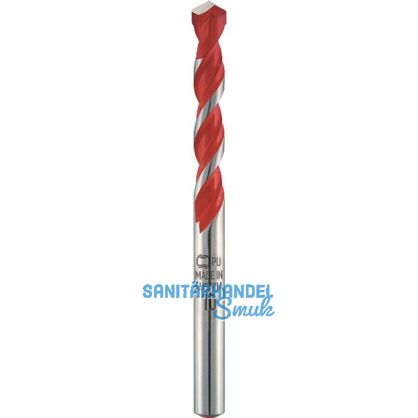 ALPEN HM-Universalbohrer Profi Multicut kurz L�nge 120 mm Bohrer � 10 mm