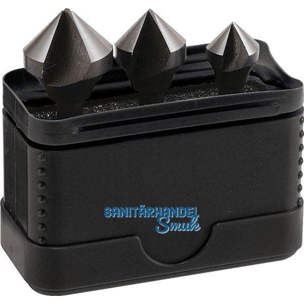 ALPEN Kegelsenker-Bit-Satz HSS 90 Grad � 12,4 / 16,5 / 20,5 mm 3-teilig