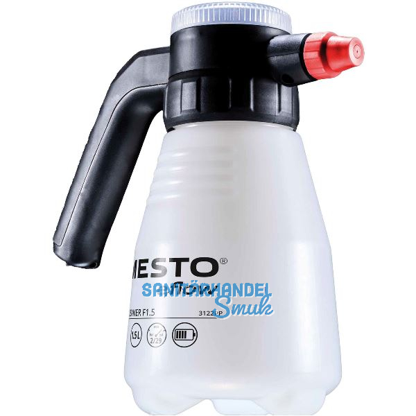 MESTO Akku-Spr�hger�t ecleaner Kunststoffbeh�lter F�llinhalt 1,5 Liter