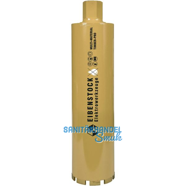 EIBENSTOCK Diamant-Trockenbohrkrone Multi-Material Timber-Pro � 82 mm