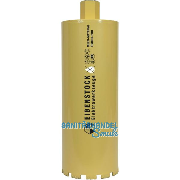 EIBENSTOCK Diamant-Trockenbohrkrone Multi-Material Timber-Pro � 132 mm