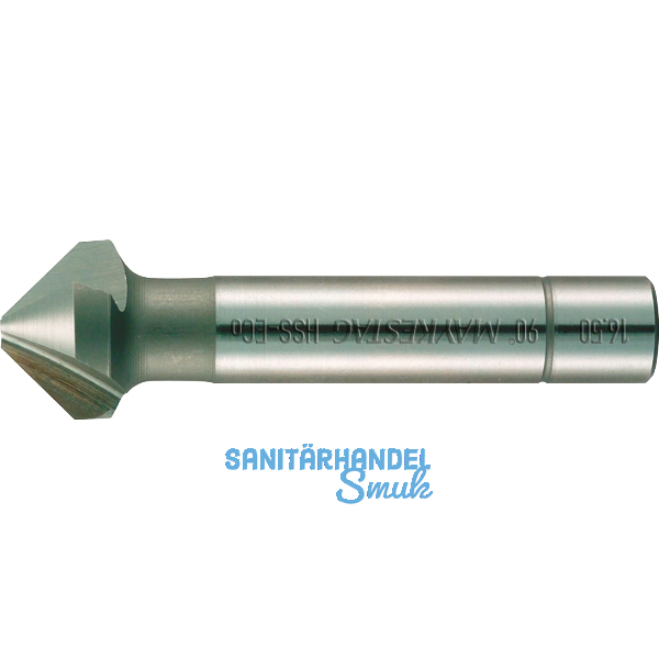 MAYKESTAG Kegelsenker DIN335C Z=3 90 Grad HSS Co5 15.0 mm Zylinderschaft 10 mm
