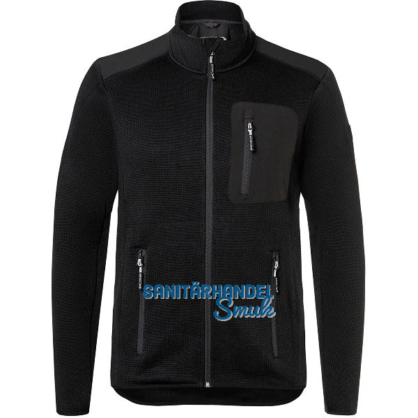 K�BLER Strickjacke Form 1443 schwarz XXL