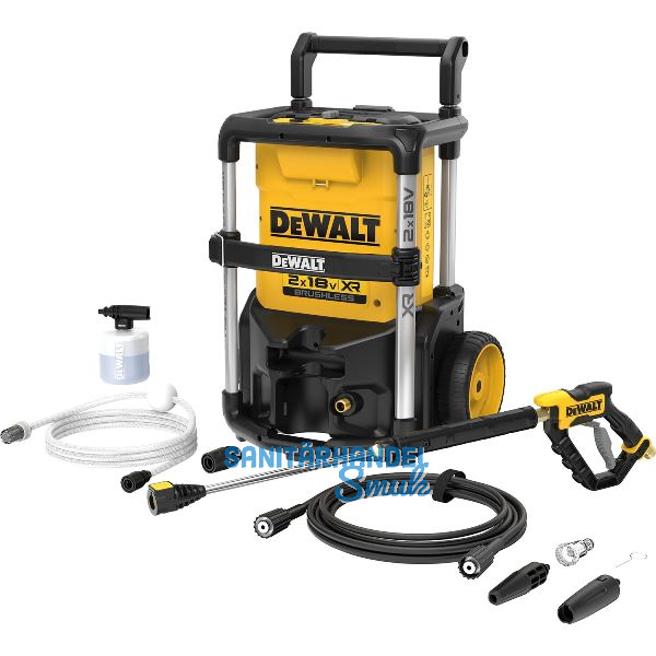 DEWALT Akku-Hochdruckreiniger DCMPW1600N 2 x 18 Volt
