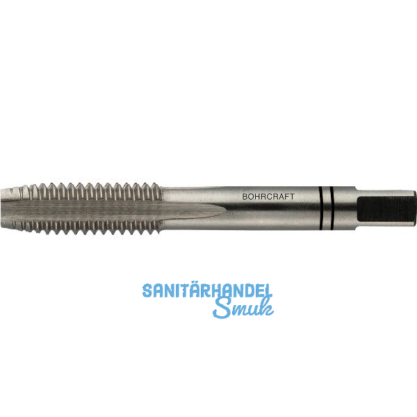 BOHRCRAFT Hand-Gewindebohrer Mittelschneider HSSG DIN352 6H Gewindegr��e M 6/2