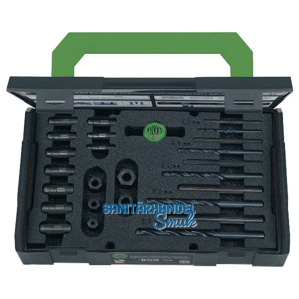 KUKKO Schraubenausdreher-Satz M5 - M16 25-teilig
