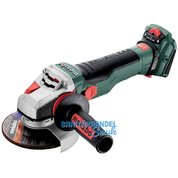 METABO Akku-Winkelschleifer WVB 18 LTX BL 15-125 18 Volt