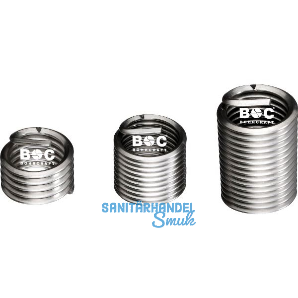 BOHRCRAFT Gewindeeinsatzpackung M16 x 2,0 mm 1 x D (50 St)