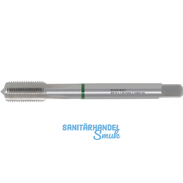 BOHRCRAFT Maschinen-Gewindebohrer HSS-E DIN374 �berlaufschaft Form C MF12 x 1,0