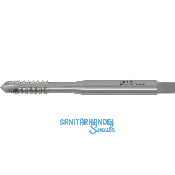 BOHRCRAFT Maschinen-Gewindebohrer HSS-E DIN371 Form B-AZ verst�rkter Schaft M 10