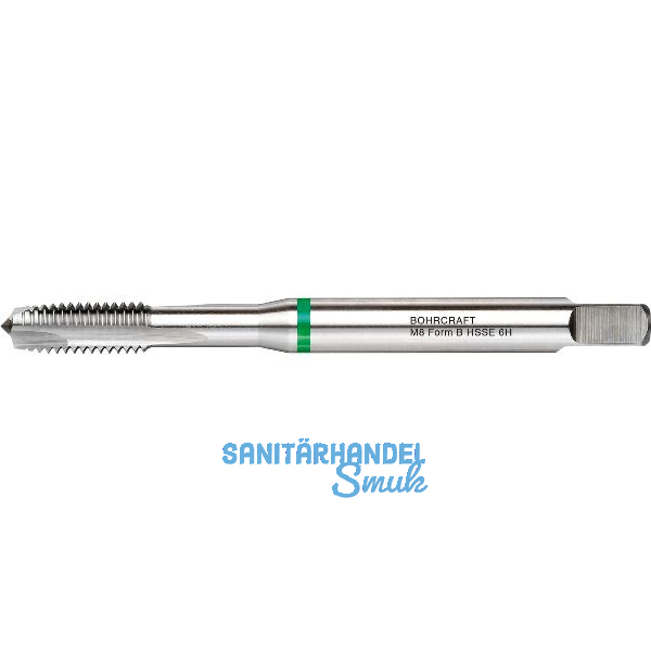 BOHRCRAFT Maschinengewindebohrer Form B DIN371 M3 verst�rkter Schaft Gr�nring