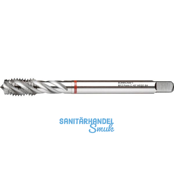 BOHRCRAFT Maschinengewindebohrer 40� RSP DIN376 M12 �berlaufschaft Rotring