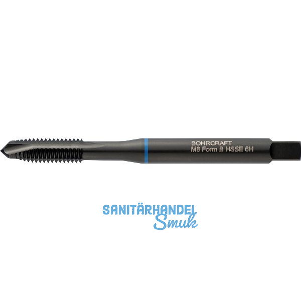 BOHRCRAFT Maschinengewindebohrer Form B DIN371 M3 verst�rkter Schaft Blauring