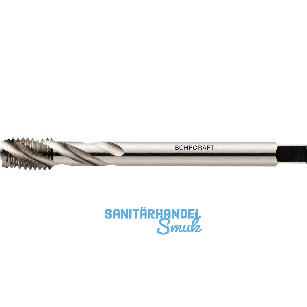 BOHRCRAFT Maschinen Gewindebohrer HSS-Eco5 DIN 376 RSP 35� Form C Gewinde M 8