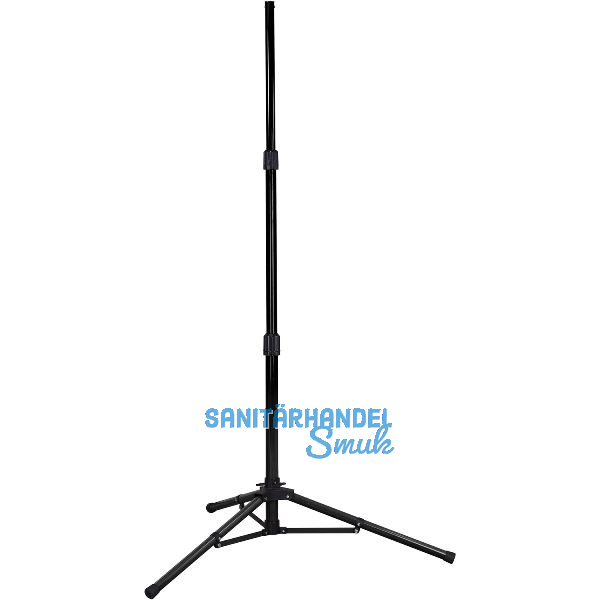 LED'S WORK Teleskopstativ Stahl schwarz bis 3m
