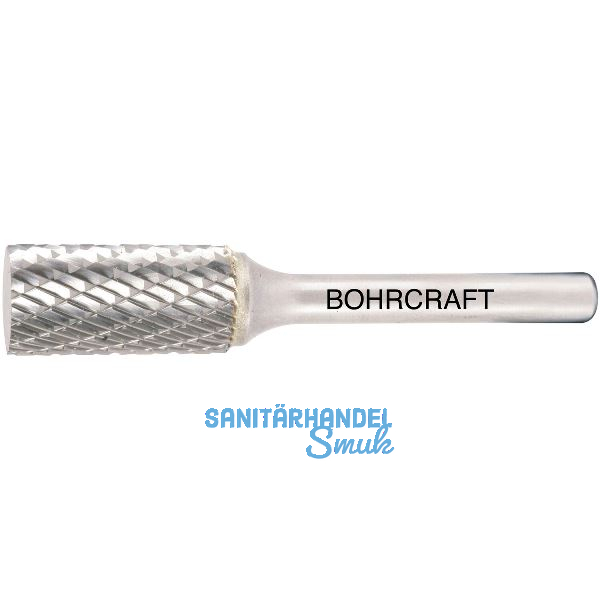 BOHRCRAFT HM-Fr�sstift Form A Zylinder Kopf � 10 mm L�nge 20 mm Zahnung Z3-X